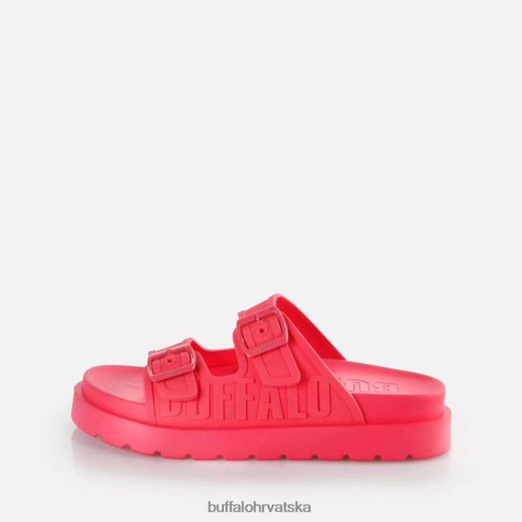 žarko ružičasta Buffalo eve sol platform slide vegan |slajdova TDD6T132